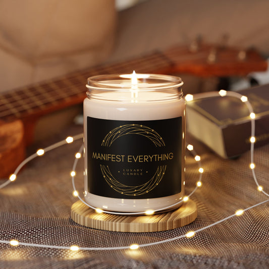 Manifest Everything Luxury Scented Soy Candle - 9oz