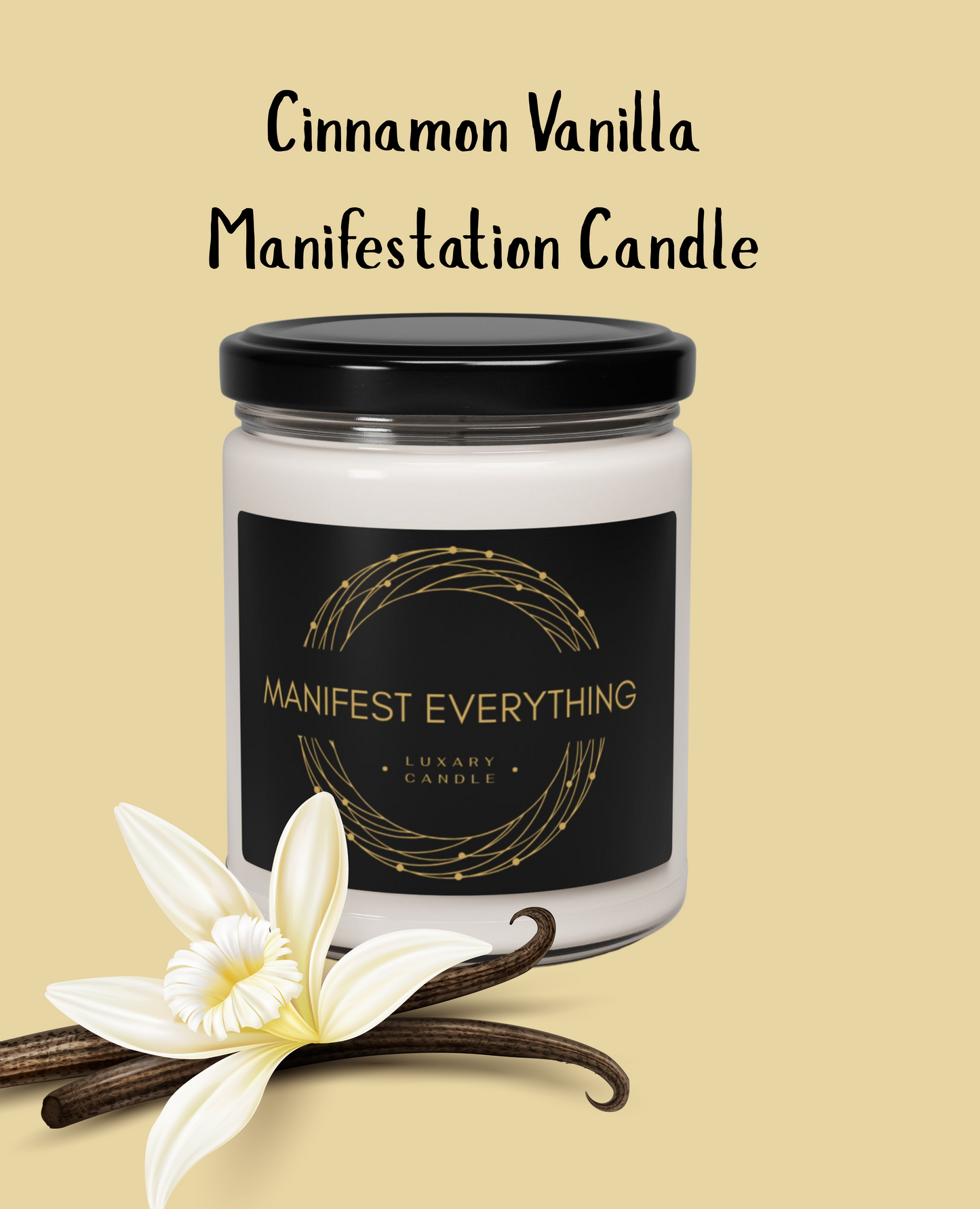 Manifest Everything Luxury Scented Soy Candle - 9oz