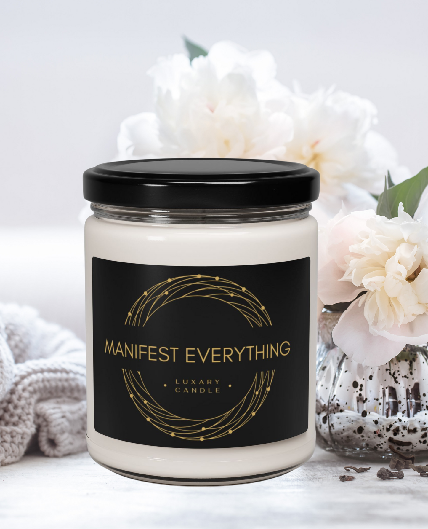 Manifest Everything Luxury Scented Soy Candle - 9oz